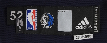 2008-09 Josh Howard Dallas Mavericks Game Worn Road Jersey (MEARS Authentic)
