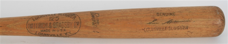 1960-62 Luis Aparicio Chicago White Sox H&B Louisville Slugger Professional Model Game Used Bat (MEARS A8)