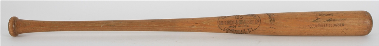 1960-62 Luis Aparicio Chicago White Sox H&B Louisville Slugger Professional Model Game Used Bat (MEARS A8)