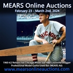 1960-62 Nelson Fox Chicago White Sox H&B Louisville Slugger Professional Model Game Used Bat (MEARS A8) 