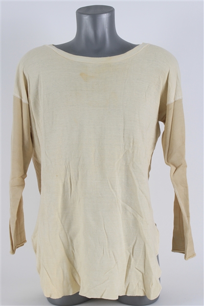 1970s Ralph Garr Atlanta Braves/Chicago White Sox Game Worn Undershirt (MEARS LOA)