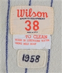 1958 Luis Aparicio Chicago White Sox Game Worn Home Uniform (MEARS A10)