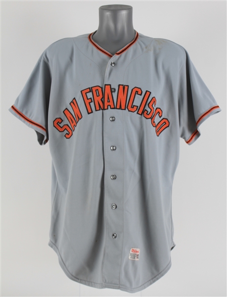 1970 Hank Sauer San Francisco Giants Road Jersey (MEARS LOA)