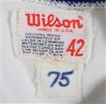 1975 Cookie Rojas Kansas City Royals Game Worn Home Jersey (MEARS LOA)