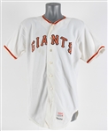 1975 Mike Caldwell San Francisco Giants Game Worn Home Jersey (MEARS LOA)