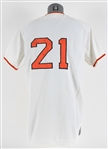 1975 Mike Caldwell San Francisco Giants Game Worn Home Jersey (MEARS LOA)
