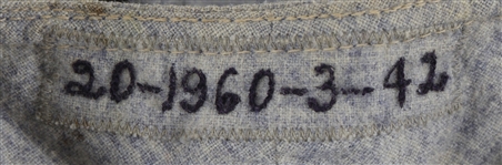 1949 Schoolboy Rowe Philadelphia Phillies Game Worn Road Uniform Pants + 1960 Chicago Cubs Restored Road Jersey (MEARS LOA)