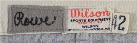 1949 Schoolboy Rowe Philadelphia Phillies Game Worn Road Uniform Pants + 1960 Chicago Cubs Restored Road Jersey (MEARS LOA)