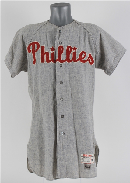 1961 Philadelphia Phillies #35 Organizational Road Jersey (MEARS LOA)