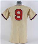 1947-48 Emil Verban Philadelphia Phillies Game Worn Home Jersey (MEARS LOA)