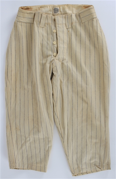 1932 Muddy Ruel Detroit Tigers Game Worn Home Uniform Pants (MEARS LOA)