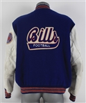 1978-86 Ken Jones Buffalo Bills Letterman Style Team Jacket (MEARS LOA) 