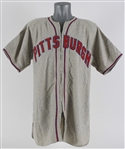 1946 Nick Strincevich Pittsburgh Pirates Game Worn Road Jersey (MEARS LOA)