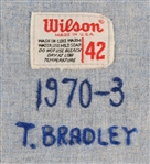 1971 Tom Bradley Chicago White Sox Spring Training Road Jersey (MEARS LOA)