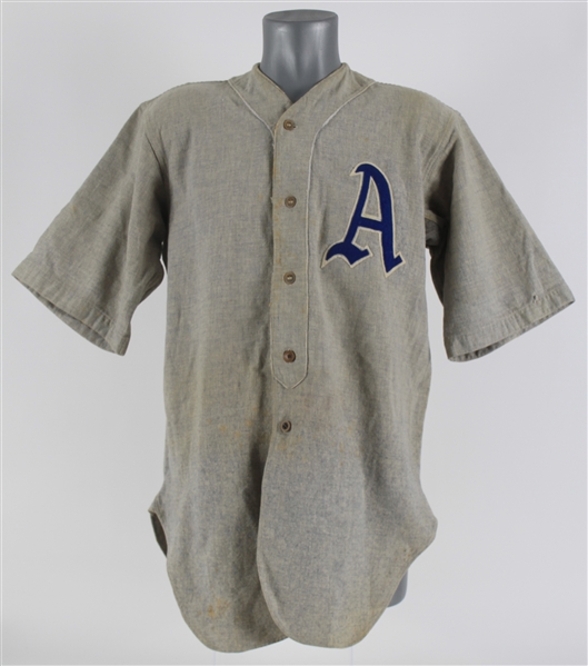 1928-30 Krause Philadelphia Athletics Road Jersey (MEARS LOA) 