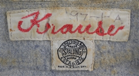 1928-30 Krause Philadelphia Athletics Road Jersey (MEARS LOA) 