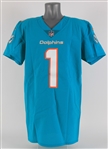2020 Tua Tagovailoa Miami Dolphins Professional Quality Home Jersey (MEARS LOA)