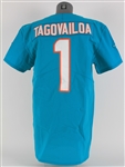 2020 Tua Tagovailoa Miami Dolphins Professional Quality Home Jersey (MEARS LOA)