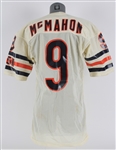 1984-86 Jim McMahon Chicago Bears Road Jersey (MEARS A5) + 1983 Topps #33 Rookie Trading Card