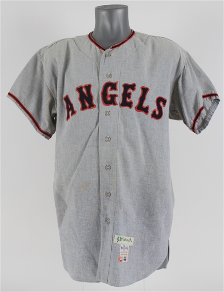 1966 Jack Warner California Angels Spring Training Road Jersey (MEARS LOA)