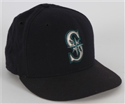 1998 Alex Rodriguez Seattle Mariners Game Worn Cap (MEARS LOA/Bat Boy Letter)