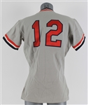 1971-72 St. Louis Cardinals #12 Salesman Sample Road Jersey (MEARS LOA)
