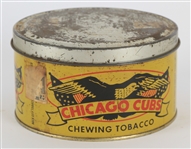 1936 Chicago Cubs Rock City Tobacco Company Chewing Tobacco Tin