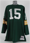1969 Bart Starr Green Bay Packers Signed Mitchell & Ness Throwback Jersey (JSA) 