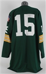 1969 Bart Starr Green Bay Packers Signed Mitchell & Ness Throwback Jersey (JSA) 