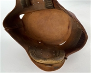 1910's Princeton Style Leather Football Helmet w/ USC Trojans Game Notations (MEARS LOA)