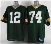 2010's Aaron Rodgers Aaron Kampman Green Bay Packers Signed Jerseys - Lot of 2 (JSA)