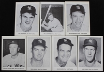 1958-61 New York Yankees 5 x 7 Player Photos - Lot of 17