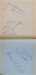 1960's Autograph Book w/ 43 Green Bay Packers & Baseball Player Autographs Including Bart Starr, Ray Nitschke, Bill Mazeroski & More (JSA)