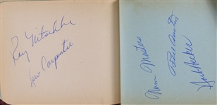 1960's Autograph Book w/ 43 Green Bay Packers & Baseball Player Autographs Including Bart Starr, Ray Nitschke, Bill Mazeroski & More (JSA)
