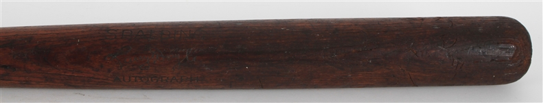 1910's Larry Doyle New York Giants Spalding Autograph Model Bat (MEARS Authentic)