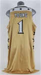2007-08 Nick Young Washington Wizards Game Worn Alternate Jersey (MEARS LOA) Rookie Season