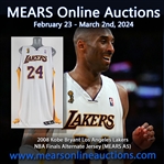 2008 Kobe Bryant Los Angeles Lakers NBA Finals Alternate Jersey (MEARS A5)