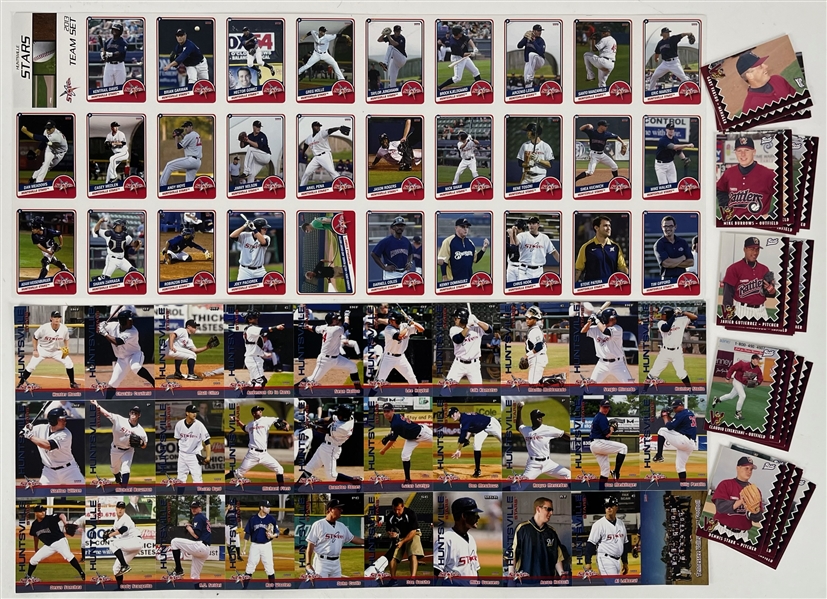 1997-2013 Wisconsin Timberrattlers and Huntsville Stars Team Card Sets (Lot of 3)