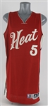 2015-16 Amare Stoudemire Miami Heat Alternate Christmas Jersey (MEARS A5)