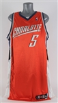 2006-07 Walter Herrmann Charlotte Bobcats Game Worn Road Jersey (MEARS LOA)