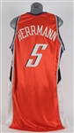 2006-07 Walter Herrmann Charlotte Bobcats Game Worn Road Jersey (MEARS LOA)