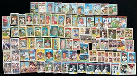 1950's-90's Baseball Trading Card Collection - Lot of 900