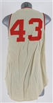 1965 Lee Stange Cleveland Indians Game Worn Home Jersey Vest (MEARS LOA)