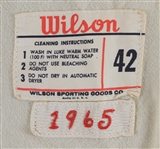 1965 Lee Stange Cleveland Indians Game Worn Home Jersey Vest (MEARS LOA)
