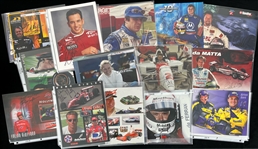 1980s-2000s Auto Racing Indy Car Boxing Baseball Basketball Signed Photo Collection - Lot of 130