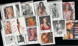 1970's-2000's Playmate Signed Photo Collection - Lot of 85