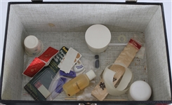1980's Florence Griffith Joyner Olympic Gold Medalist Signed Event Used Make Up Box w/ Press On Nails, Files, Brushes & More (MEARS LOA/JSA)  