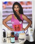 1980's Florence Griffith Joyner Olympic Gold Medalist Signed Event Used Make Up Box w/ Press On Nails, Files, Brushes & More (MEARS LOA/JSA)  