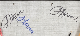 1980's Florence Griffith Joyner Olympic Gold Medalist Signed Event Used Make Up Box w/ Press On Nails, Files, Brushes & More (MEARS LOA/JSA)  