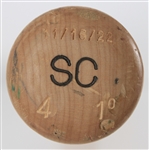 2022-23 Starlin Castro Escogido/Spire City Signed Marucci Professional Model Game Used Bat (MEARS LOA/JSA)